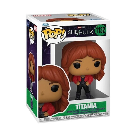 Funko Other - Funko Pop! Marvel Studios – She-Hulk: Attorney at Law – Titania #1132 Vinyl Bobb